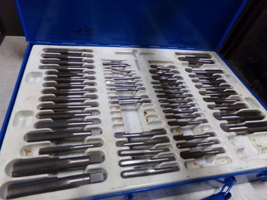 110 Pieces (Incomplete) Metric/SAE Tap Set (Blue Case)