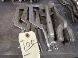 Group Of Vise Grip C-Clamps (6) Pieces