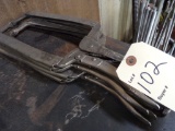 (4) C-Clamp Vise Grips