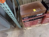 (6) Assortment Drawers Of Metric Bolts & Cap Screws (Pallet Rack)