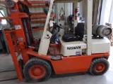 Nissan 5000 Forklift, Propne Or Gasoline (Currently Running On Gasoline But