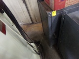 Gray Steel Cabinet, (1) 21'' x 16'' x 34'', (3) Shelves