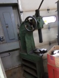 Atlas No. 402 Arbor Press On Cast Iron Stand (Very Heavy, Plan Accordingly)