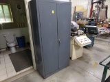 2-Door Steel Cabinet w/(5) Shelves, 36'' x 18'' x 72''