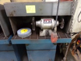 Jet 8'' Bench Grinder in a Airflow Downdraft Bench with (2) Extra Wheels
