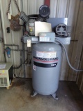 Ingersoll Rand Upright Air Compressor Model 2475N75, 7.5 HP, 200 Volts, 3 P