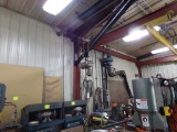 Gantry Crane with 1/4 Ton Loadstar Electric Chain Hoist, About 11' Beam, Mo