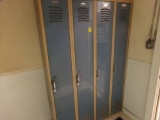 4 Door Employee Locker Set (Bathroom)
