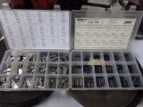 Woodruff Key Assortment and Split Spring Assortment in Clear Boxes