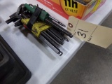 (3) Sets of SAE Hex Wrenches