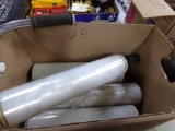 Box with (4) Rolls of Pallet Wrap and Applicator