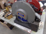 Evolution 355 Raptor Metal Cutting Chop Saw with Extra New Carbide Blade, 1