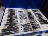110 Pieces (Incomplete) Metric/SAE Tap Set (Blue Case)