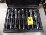 Silver & Demming Drills In Case, (8) Drills