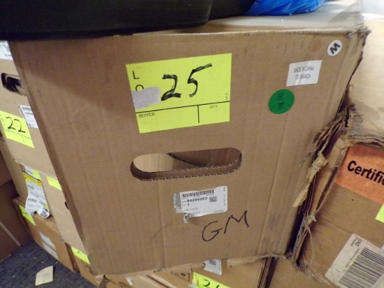 New GM 4'' Chrome Step Sides, GM# 84208262