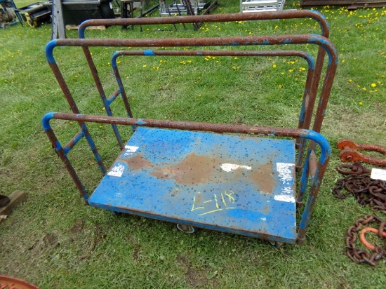 Blue Panel Cart / Lumber Cart (5660)