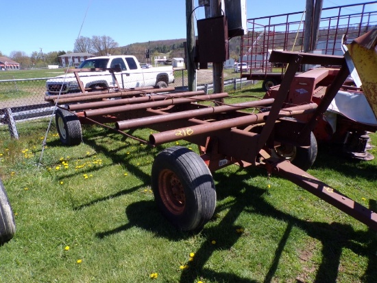 Round Bale Wagon on Knowles Running Gear (5311)
