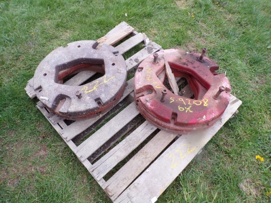 (6) IH Rear Wheel Weights (6 x Bid Price) (9208)