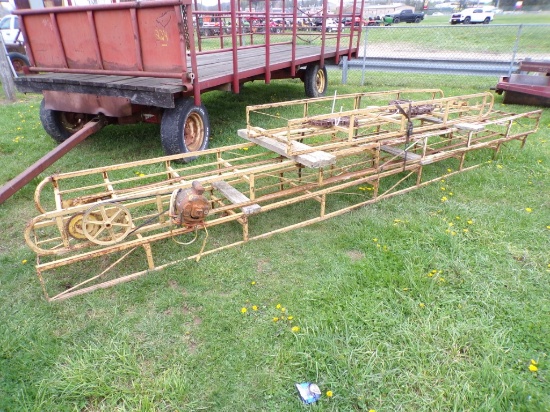 30' Skeleton Elevator, Elec, Yellow (9212)
