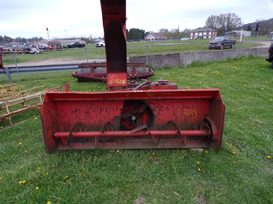 Inland 84'' PTO Snowblower, Hyd Spout, Orange (9211)