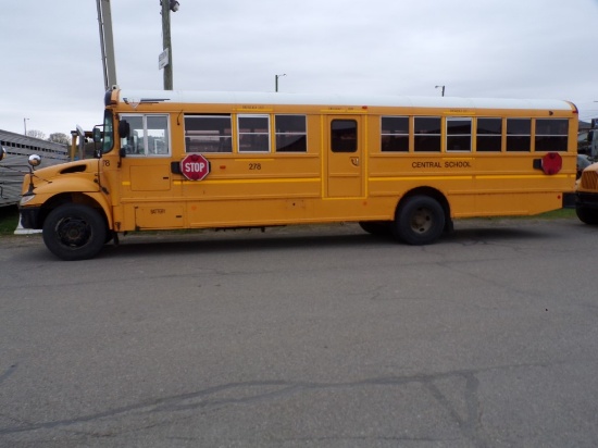 2017 IC-IH Conventional School Bus, 66 Passenger, 6.7 Cummins Diesel Engine