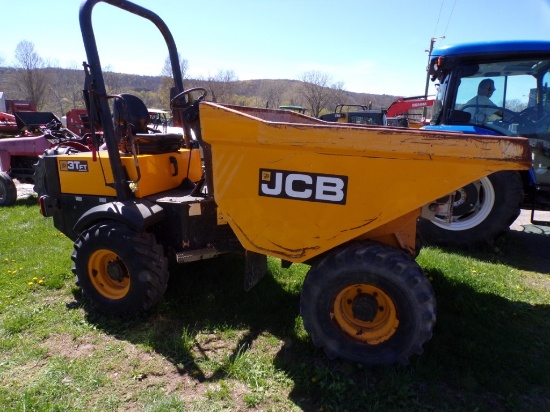 2018 JCB 3TFT Hydraulic Articulated Dumper, 4wd, Diesel Engine, 1357 Hours,