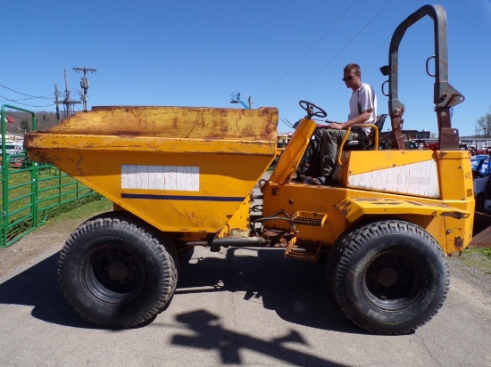 Thwaites 6-Ton Articulated Dumper, Diesel Engine, Runs & Works, 2006 Year,