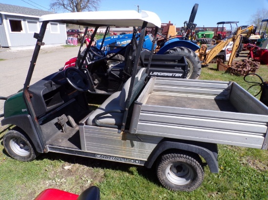 Club Car Carry-All 500 Gas Utility Cart, EFI, Manual Dump, Kohler Engine, S