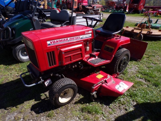 Yanmar Diesel YM146 Compact Tractor 2wd, 3pt Hitch, PTO, 1583 Hours, 48'' D