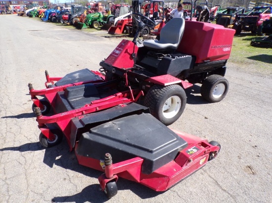 Toro Grounds Master 455-D Pro 4 Matic, 2311 Hrs., Peugot Diesel, 10 1/2' Wi