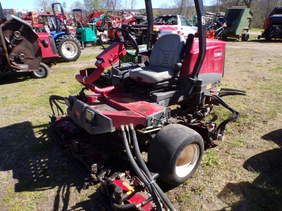 Toro Reel Master 3550 84'' Commercial Fairway / Trim Mower, Red 2685 Hrs. (