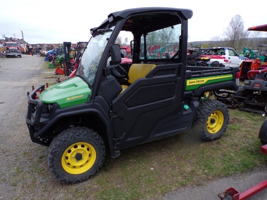 John Deere XUV865M UTV, 4 WD, Diesel Engine, Hard Doors, Windshield, Open R