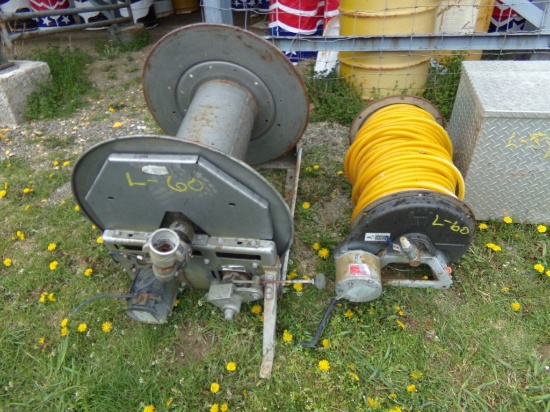 Fertilizer Reel with Yellow Hose and Spare Hose Reel (5126)