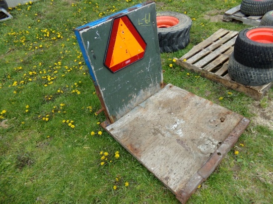3 PT Hitch Platform Attachment, Blue (5008)
