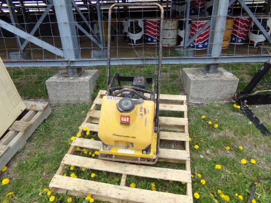 MMD Compaction Pro Gas Plate Tamper, NOT RUNNING, NEEDS WORK, MISSING PARTS