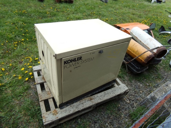 Kohler Power System Stand By Generator 94 Hours, S/N 0613713, NO CONTROL PA