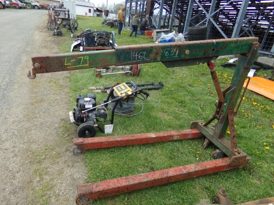 Heavy Duty Engine Hoist, Green (5475)