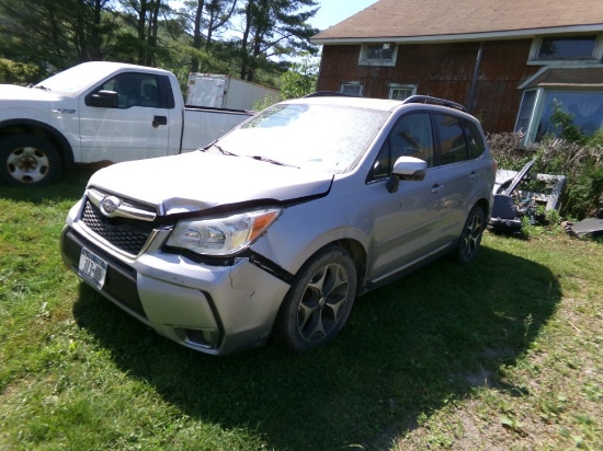 2015 Subaru Forester XT AWD, Silver, 192,221 Miles, Vin # ______________, A