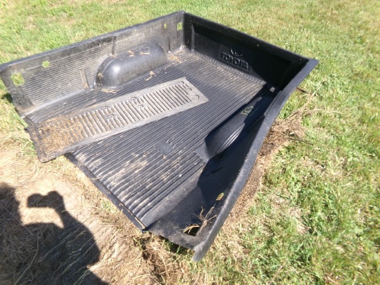 Plastic Bed Liner for a Toyota (Outside)