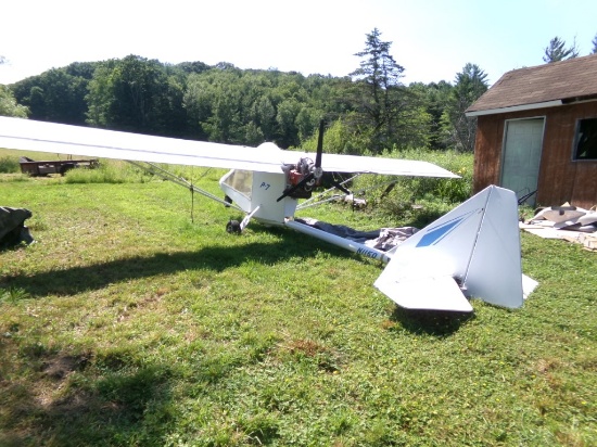 P-7 Ultra Light Gas Powered Aircraft, New Hr. Meter Shows Zero, Air Frame M