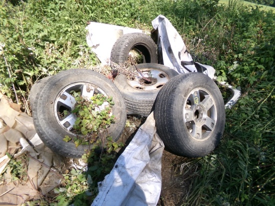 of (4) 6 Lug 18'' Truck Wheels, Look Like Ford with Choice of Other Wheels