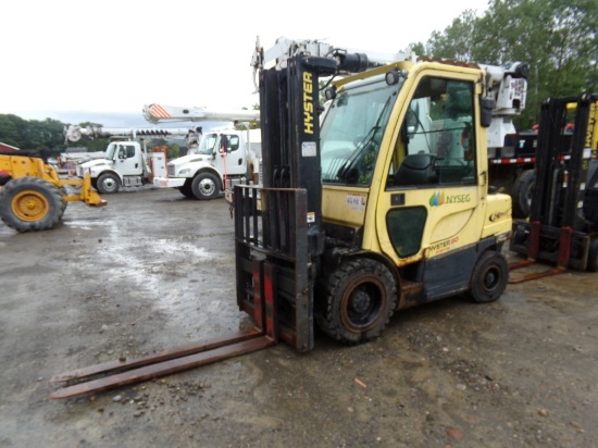 Hyster 60 Fortis Outdoor / Indoor Forklift, LPG, Side Shift, 5,000 LB Lift