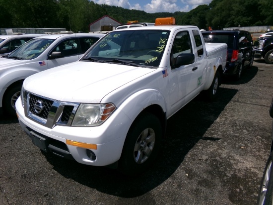 2012 Nissan Frontier 4wd Ext. Cab SV, White, 66,715 Miles, Vin#; 1N6AD0CW9C