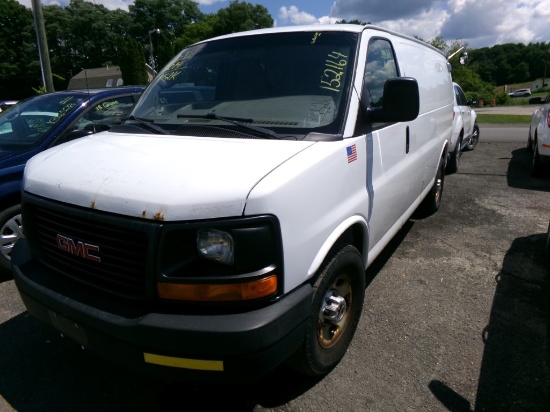 2014 GMC G3500 Cargo Van, White, 152,164 Miles, Vin #: 1GTZ7TCGXE1161938 -