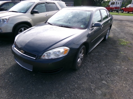 2011 Chevrolet Impala LS, Gray, 61,977 Miles, Vin # 2G1WF5EK5B1273323 - OPE
