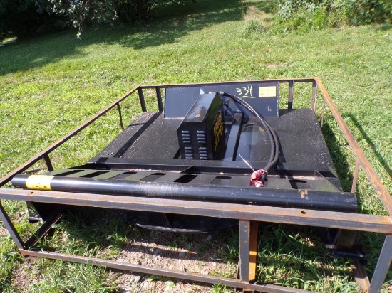 New AGT 72'' Hyd. Skid Steer Brush Cutter- SSRC72 (3RD ROW)