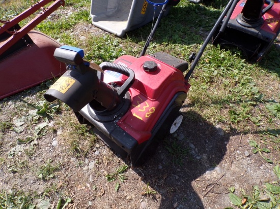 Toro 418 ZR Walk Behind Snow Blower, 87cc Eng, 18'', UNKNOWN CONDITIONS (3