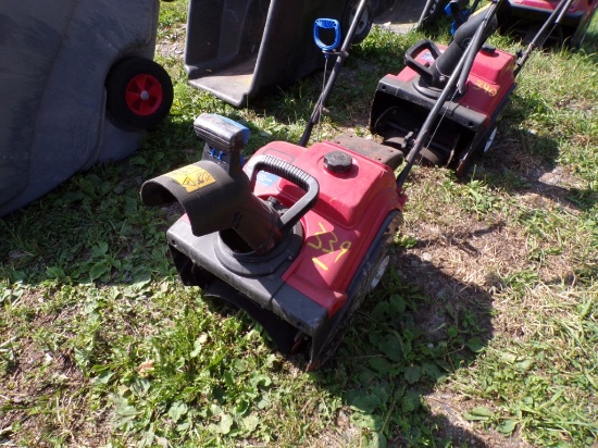 Toro 418 ZR Walk Behind Snow Blower, 87cc Eng, 18'', UNKNOWN CONDITIONS (3