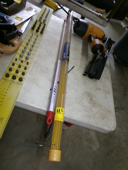 Cen Tech Fiberglass Wire Running Kit and a Snap On Wire Running Tool