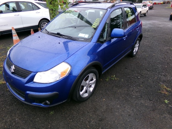 2012 Suzuki SX-4 AWD, Blue, 100,009 Miles, Vin #: JS2YB5A3XC6301398,